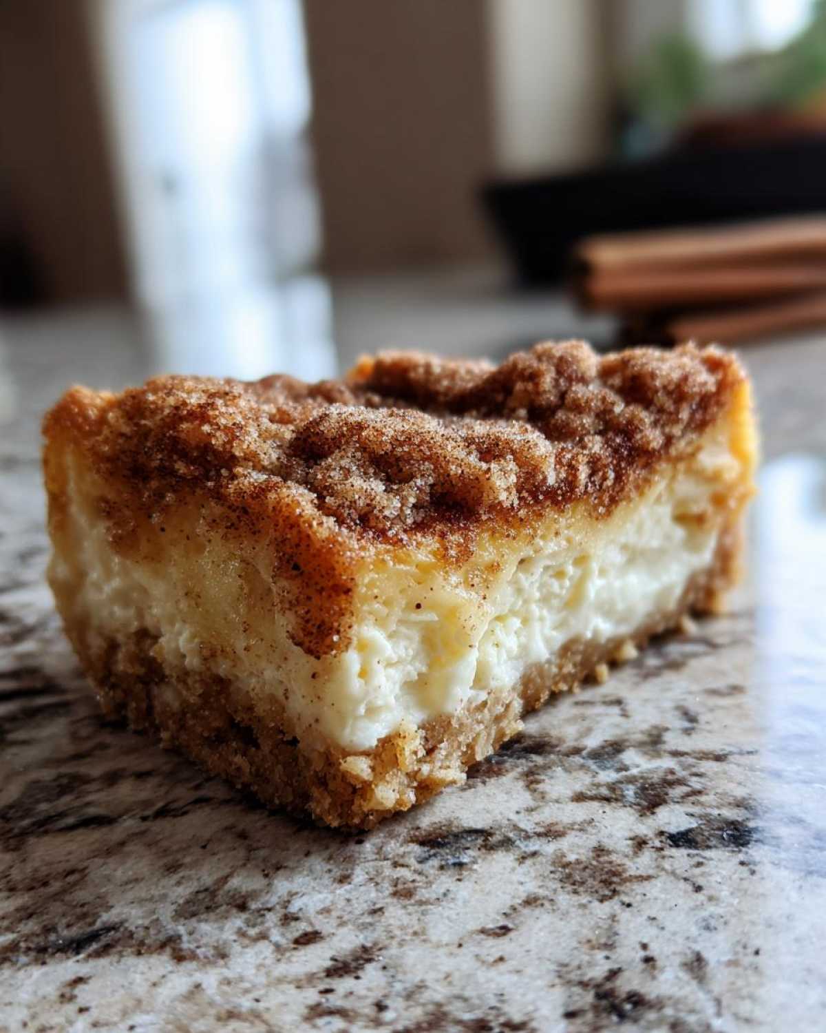 Churro Cheesecake Bars - detail 1
