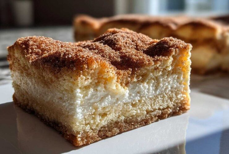 Churro Cheesecake Bars