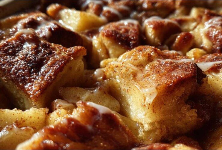 Cinnamon Roll Apple Bake