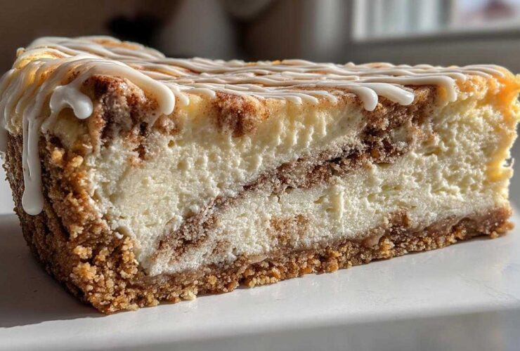 Cinnamon Roll Cheesecake