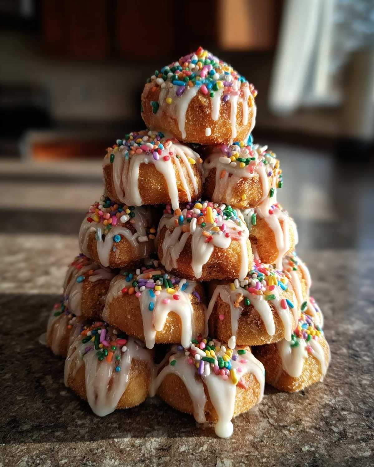 Cinnamon Roll Christmas Tree - detail 4