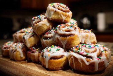 Cinnamon Roll Christmas Tree