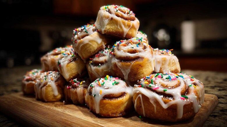 Cinnamon Roll Christmas Tree