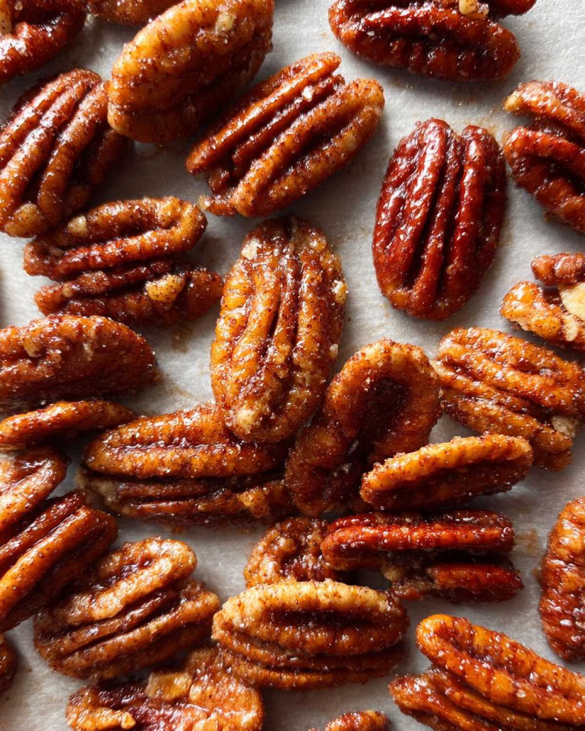 Cinnamon Sugar Pecans - detail 4