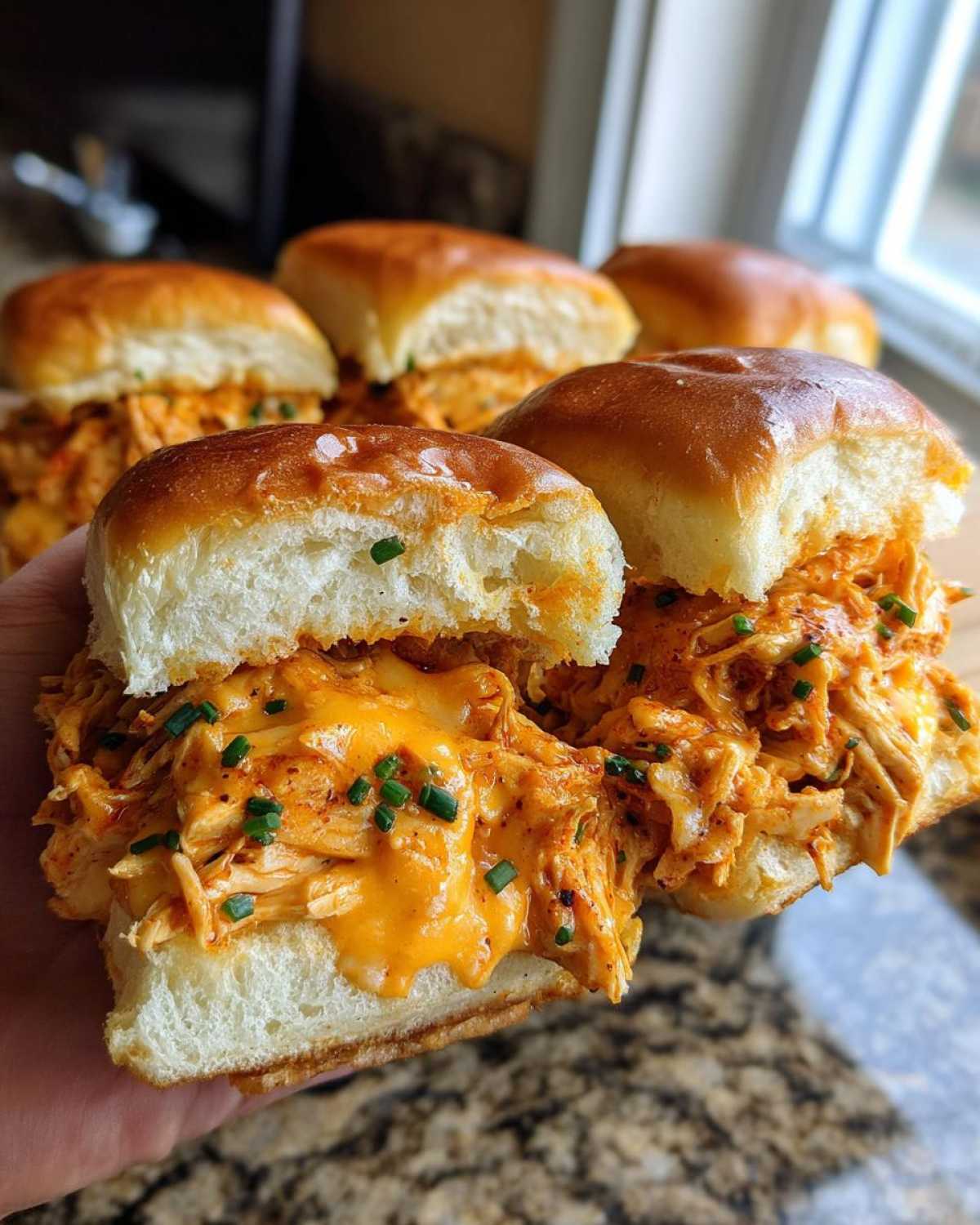 Crack Chicken Sliders - detail 1