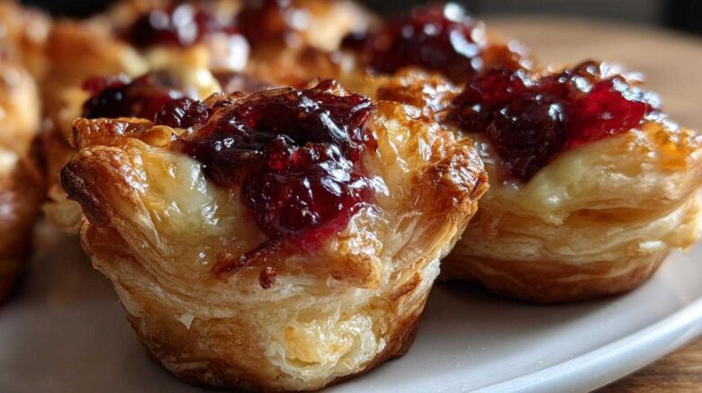 Cranberry Brie Bites