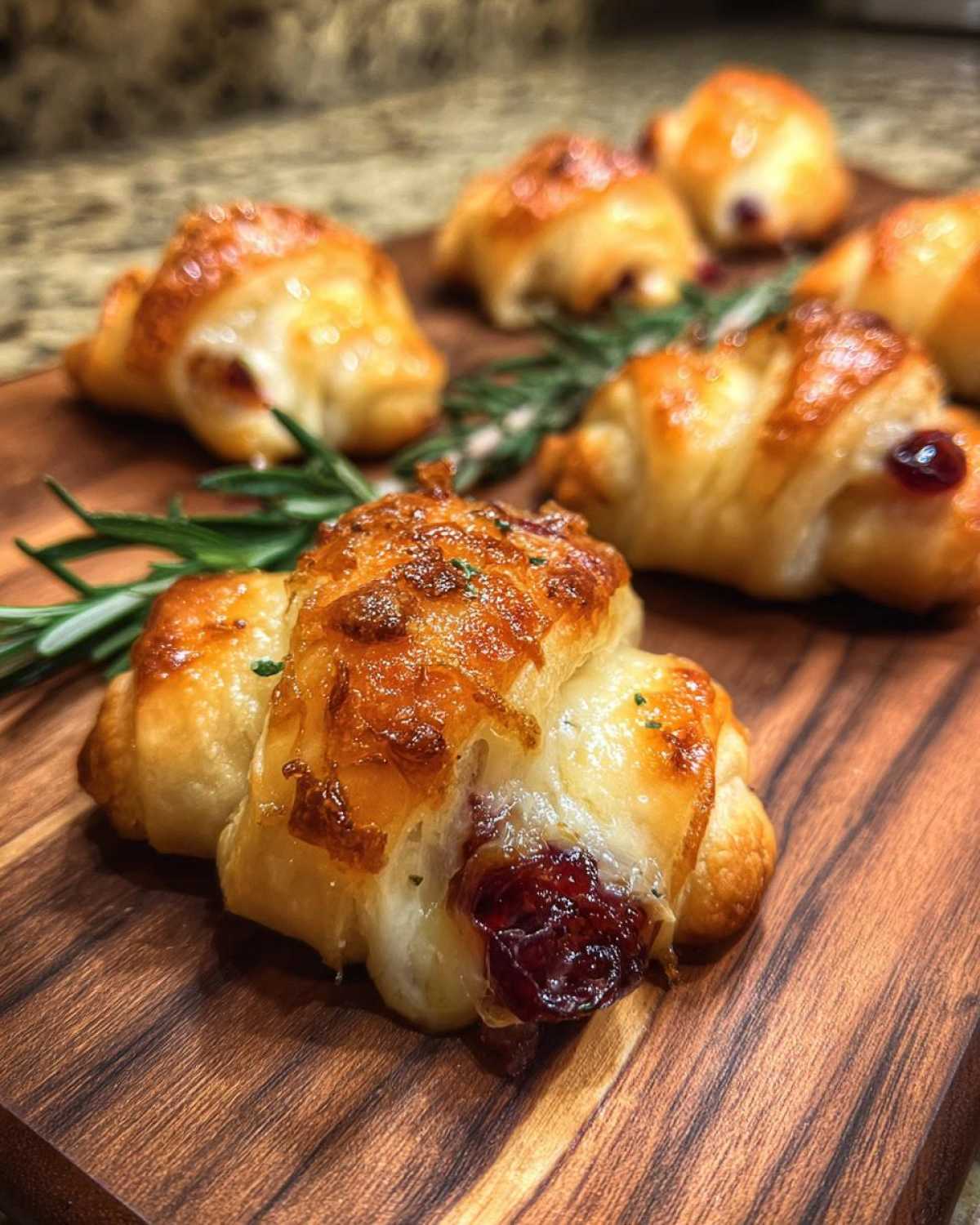 Cranberry Brie Crescent Bites - detail 2