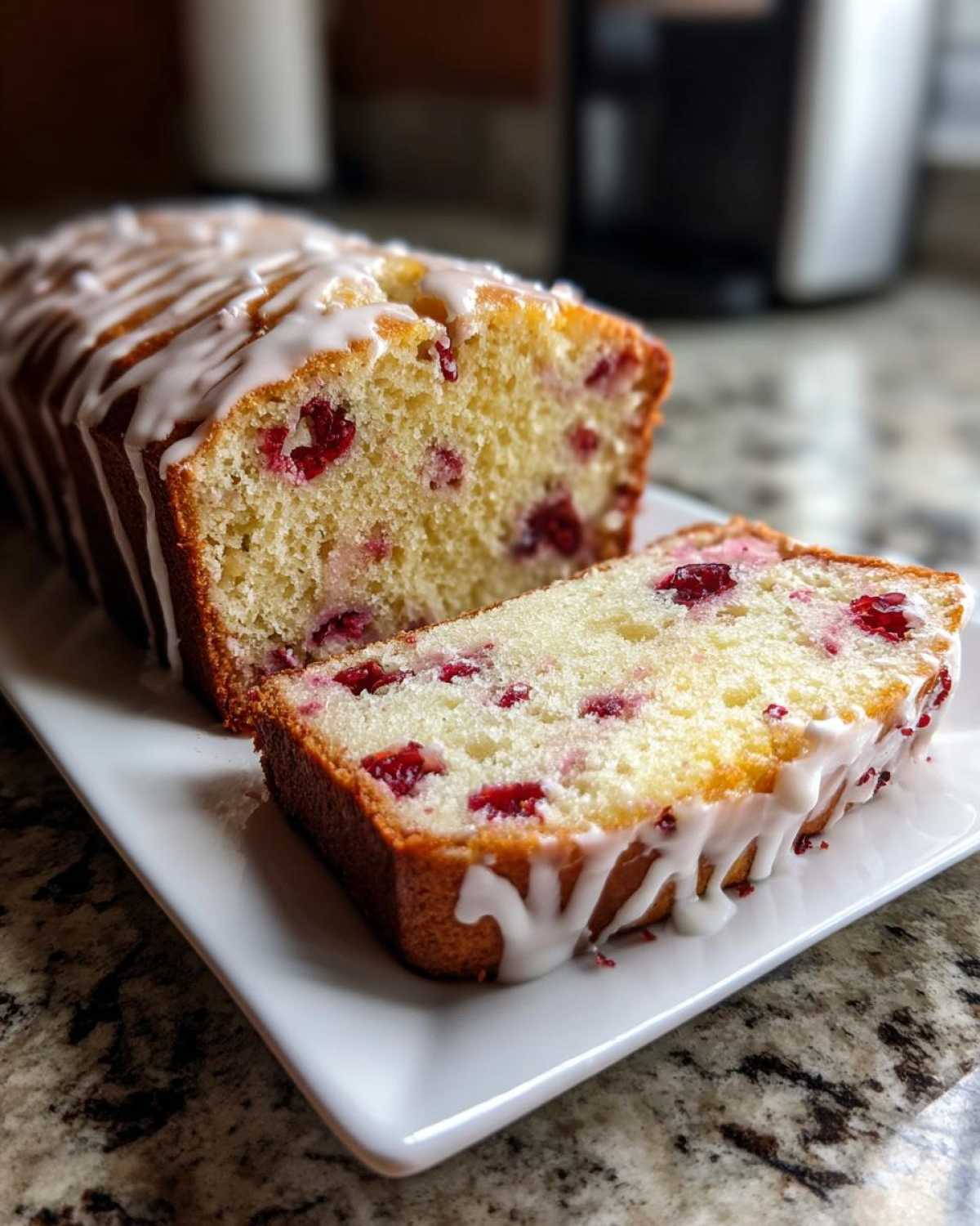 Cranberry Orange Loaf Cake - detail 4