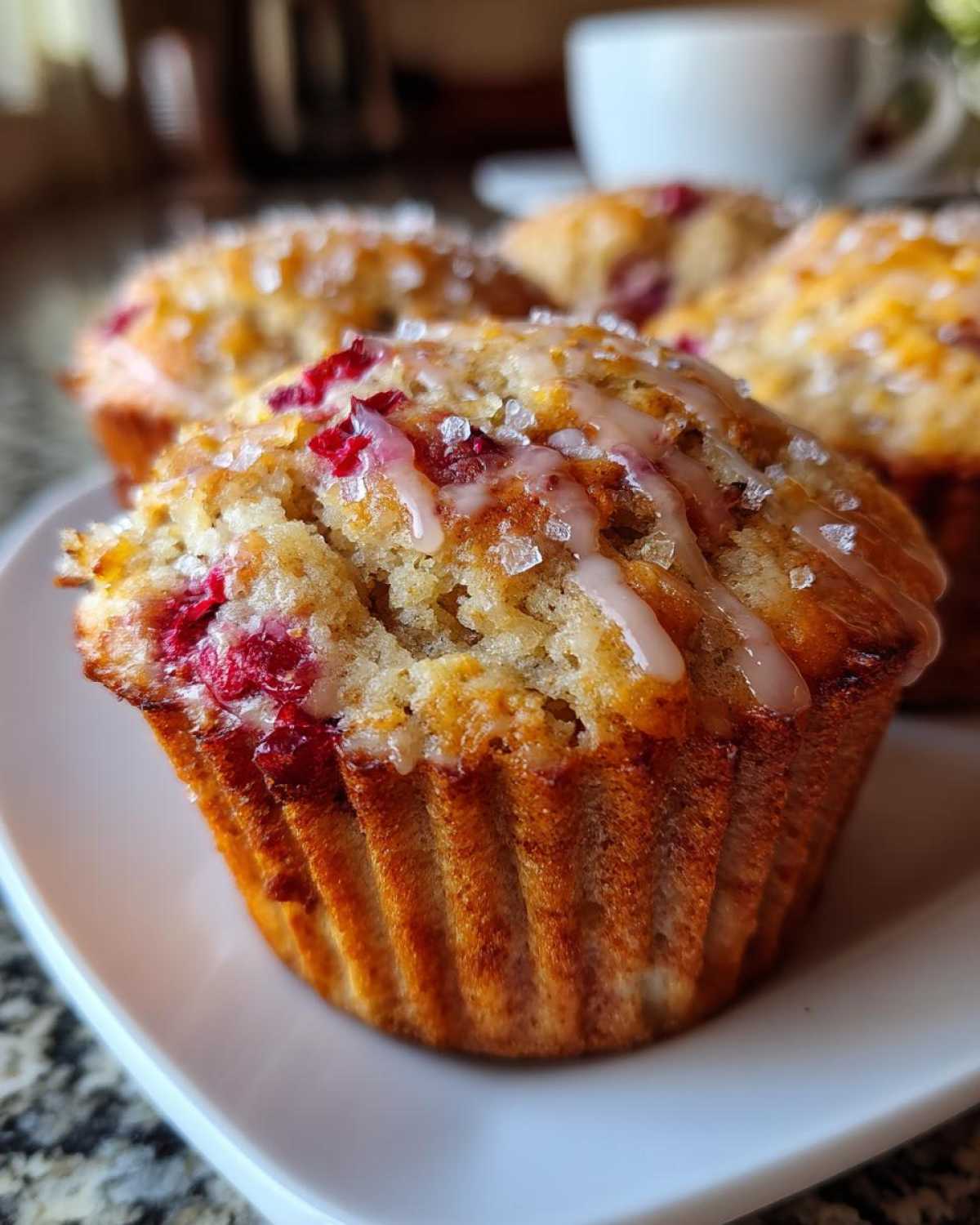Cranberry Orange Muffins - detail 1