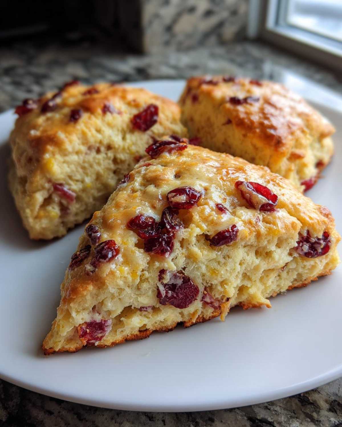 Cranberry Orange Scones - detail 1