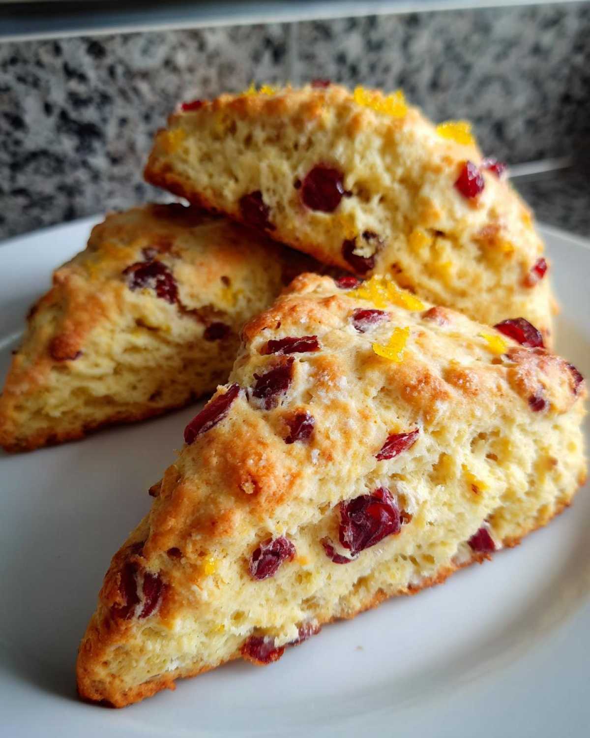Cranberry Orange Scones - detail 4