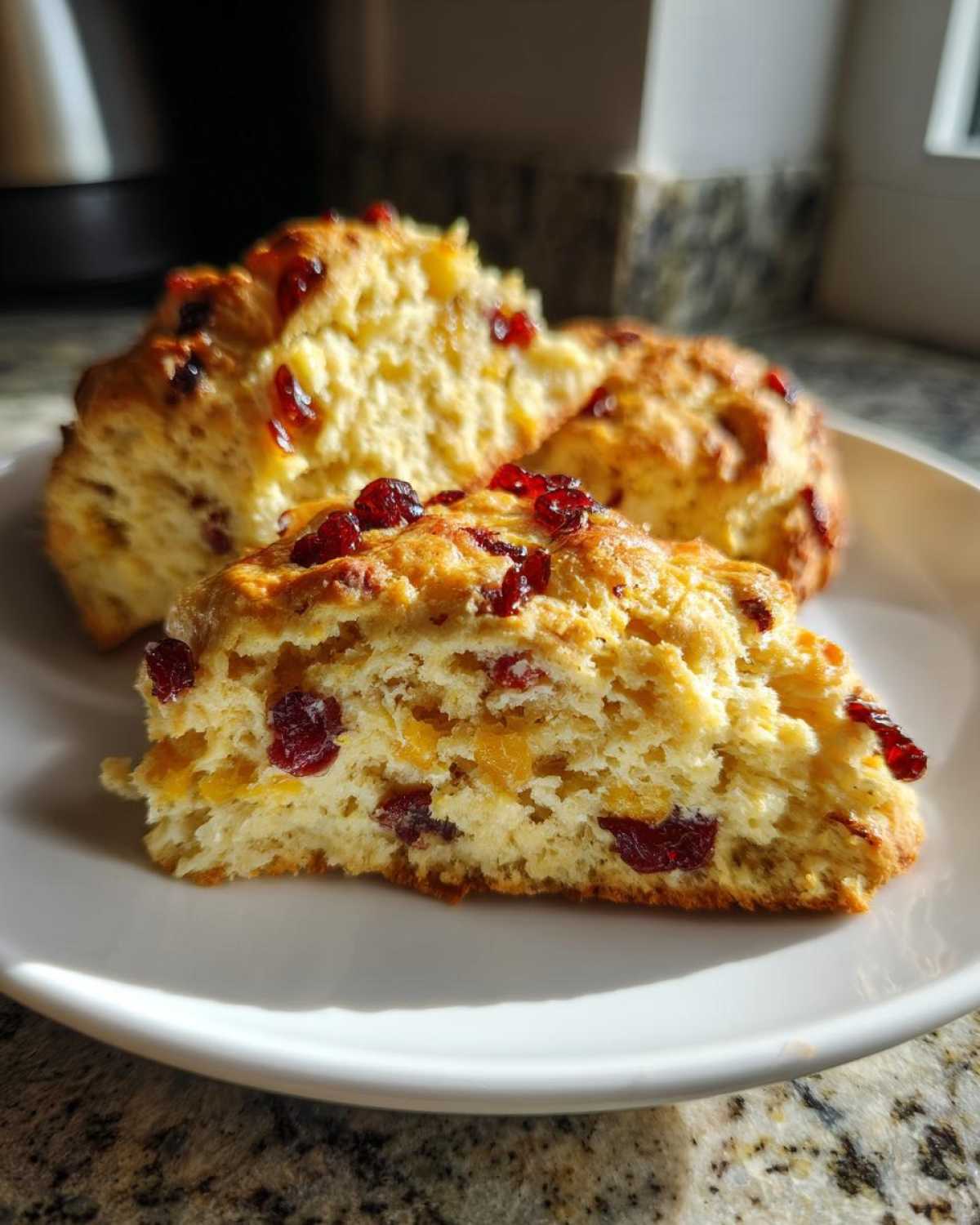 Cranberry Orange Scones - detail 2