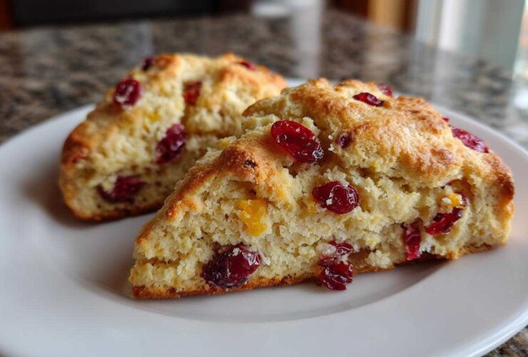 Cranberry Orange Scones