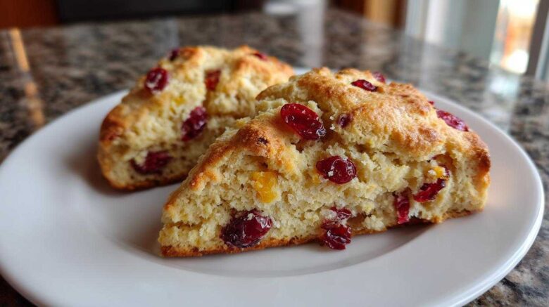 Cranberry Orange Scones