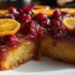 Cranberry Orange Upside-Down Cake