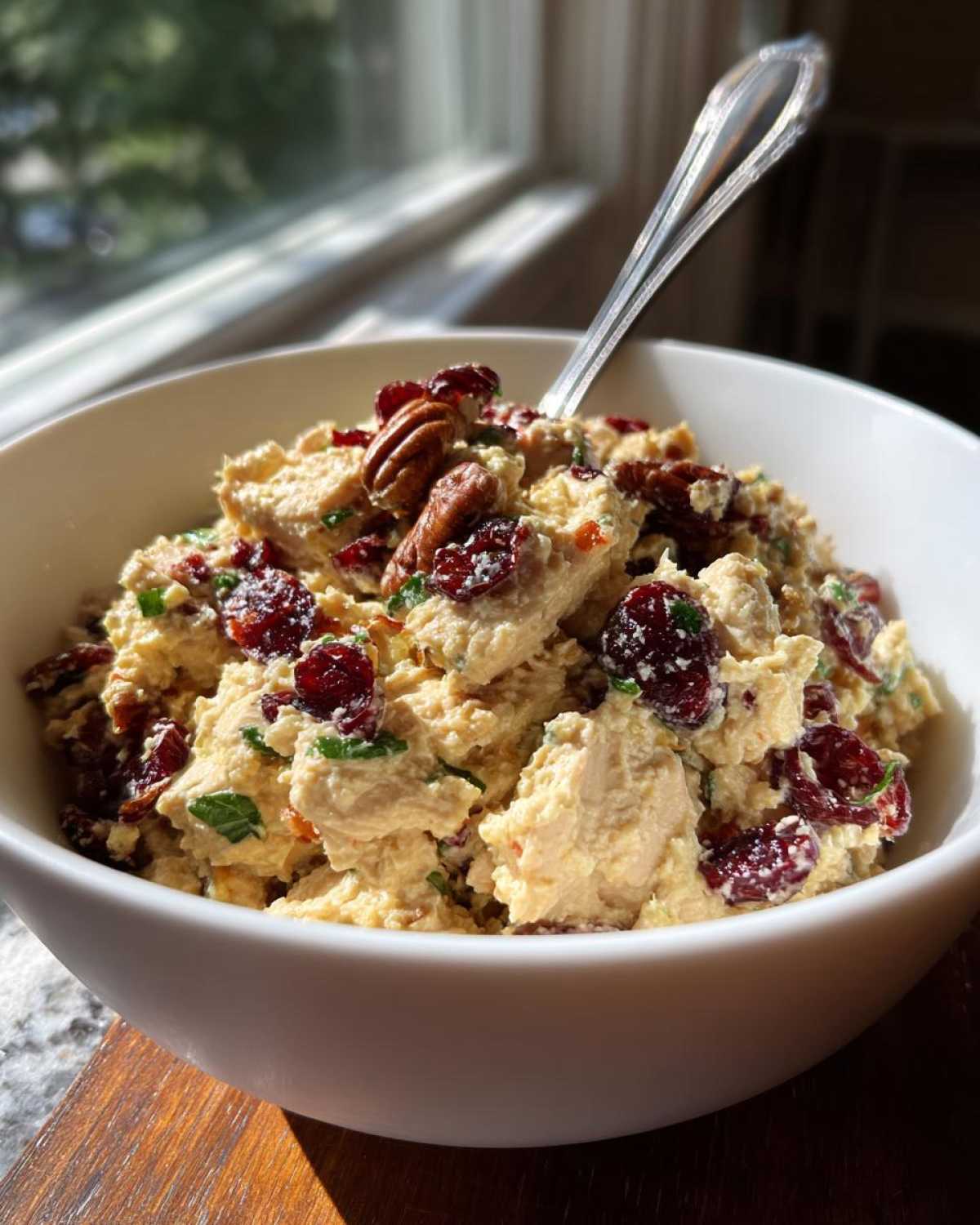 Cranberry Pecan Chicken Salad - detail 2