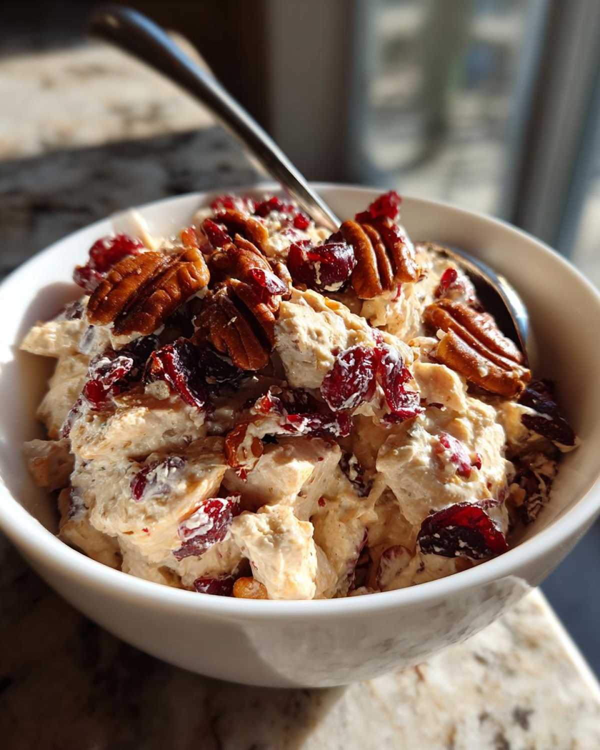 Cranberry Pecan Chicken Salad - detail 4