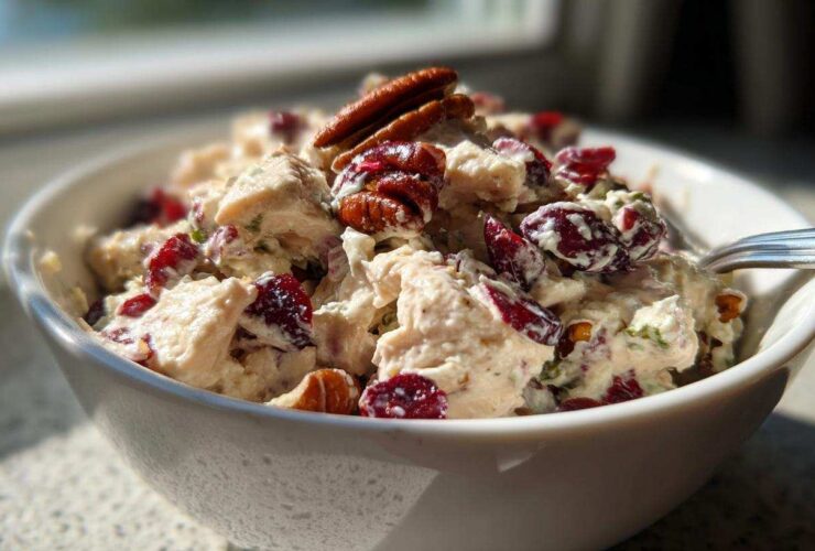 Cranberry Pecan Chicken Salad