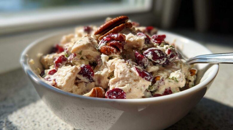 Cranberry Pecan Chicken Salad