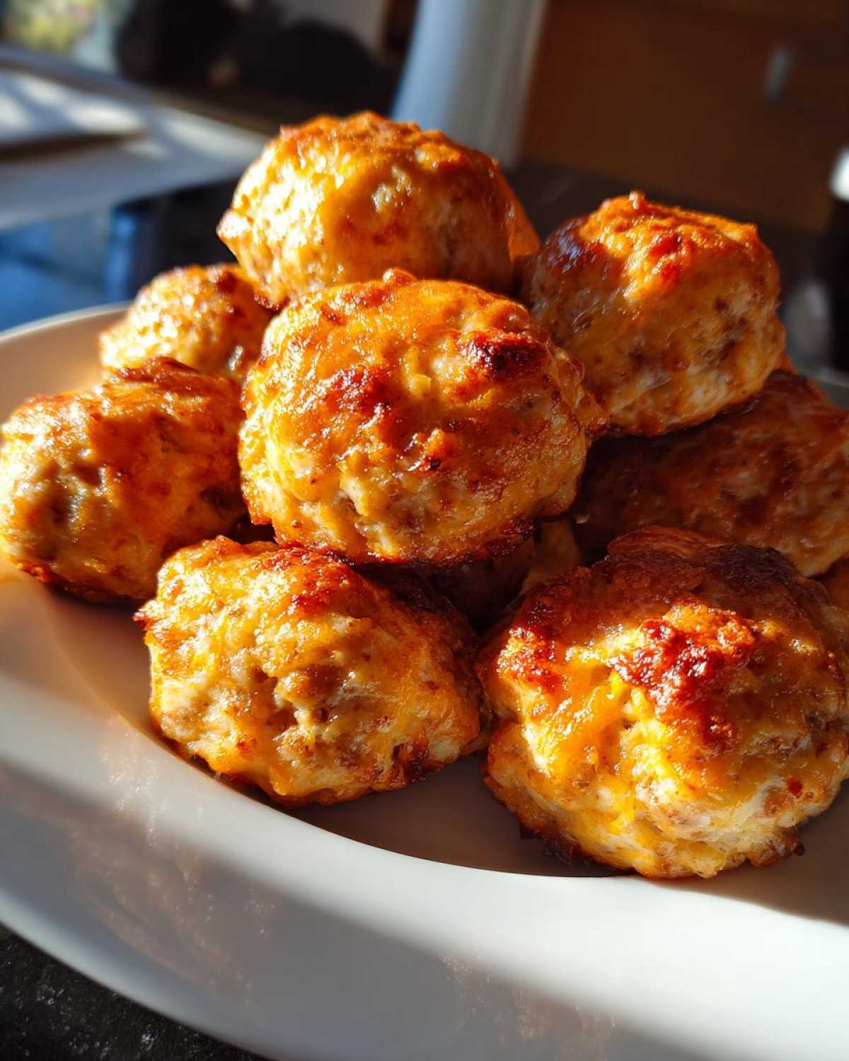 Cream Cheese Sausage Balls - detail 4