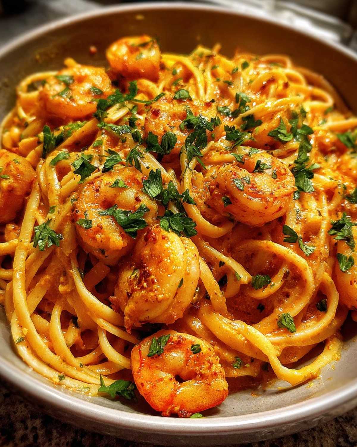 Creamy Cajun Shrimp Pasta - detail 4