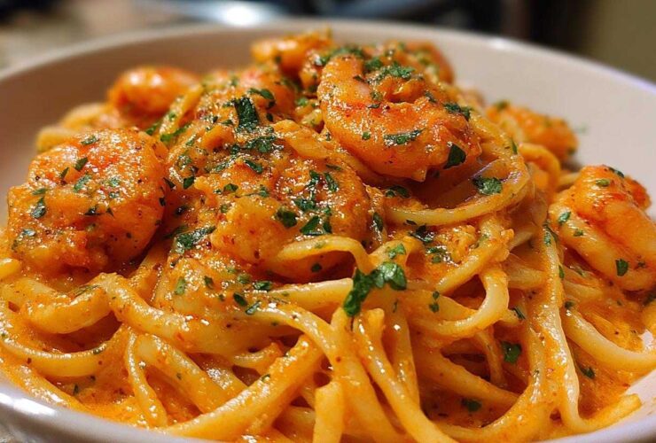Creamy Cajun Shrimp Pasta