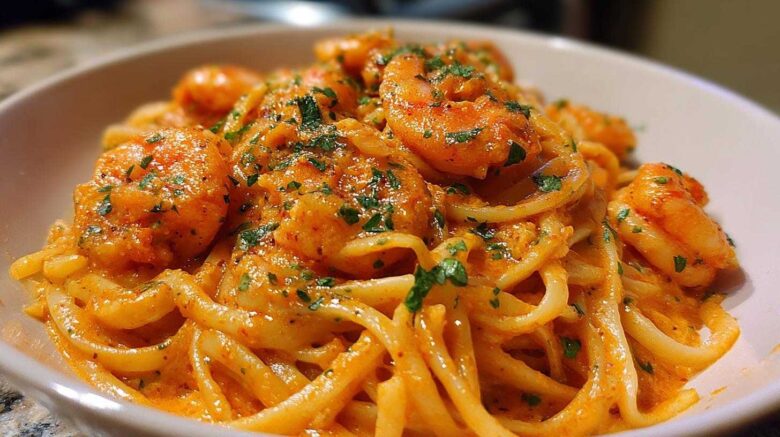 Creamy Cajun Shrimp Pasta