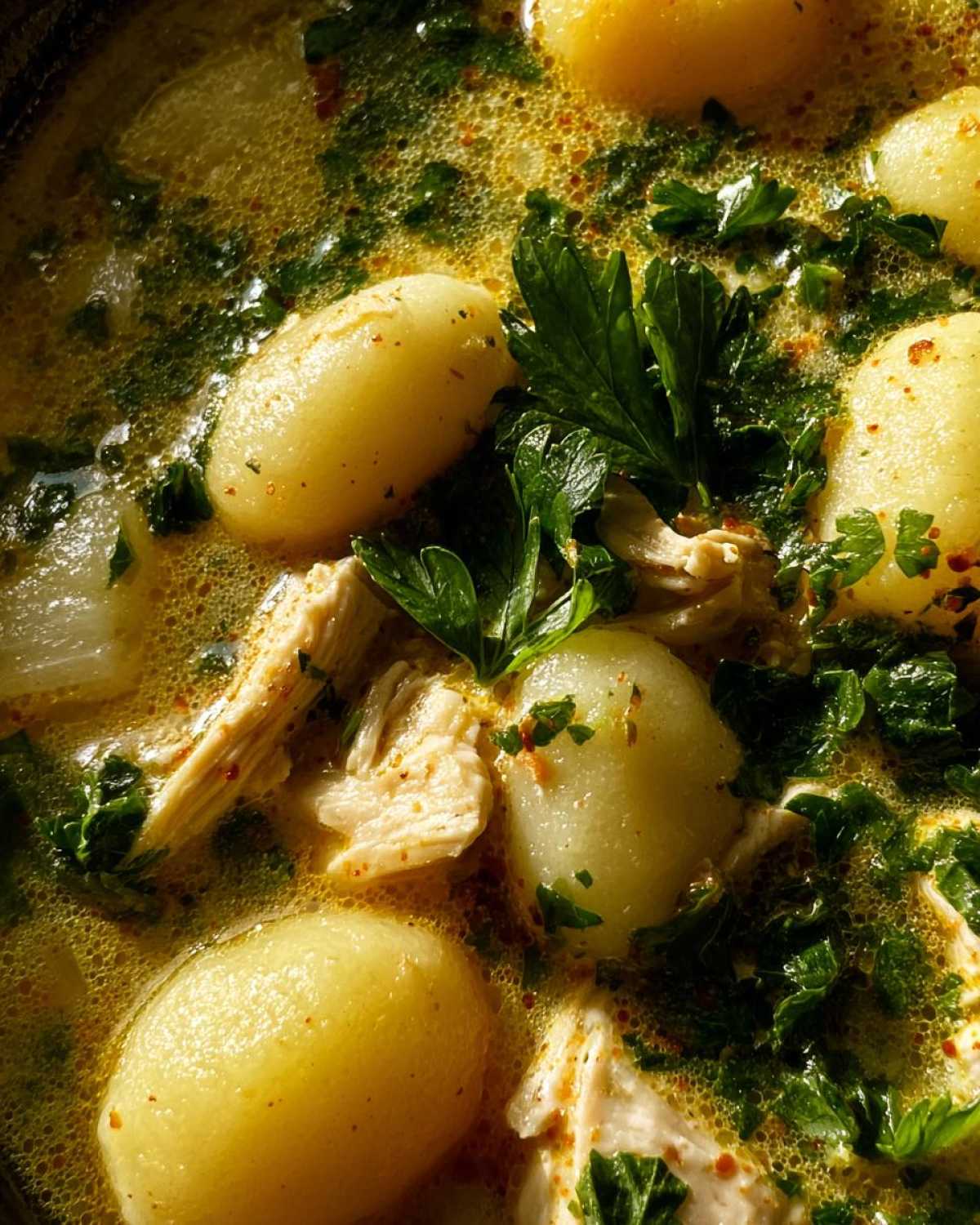 Creamy Chicken Gnocchi Soup - detail 2