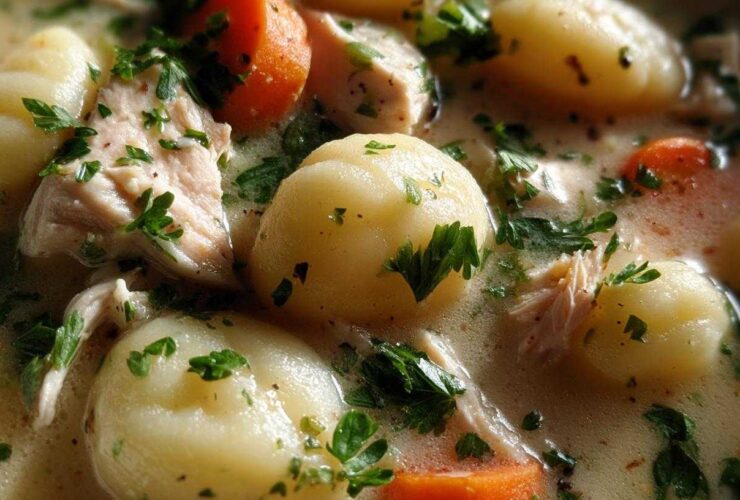 Creamy Chicken Gnocchi Soup
