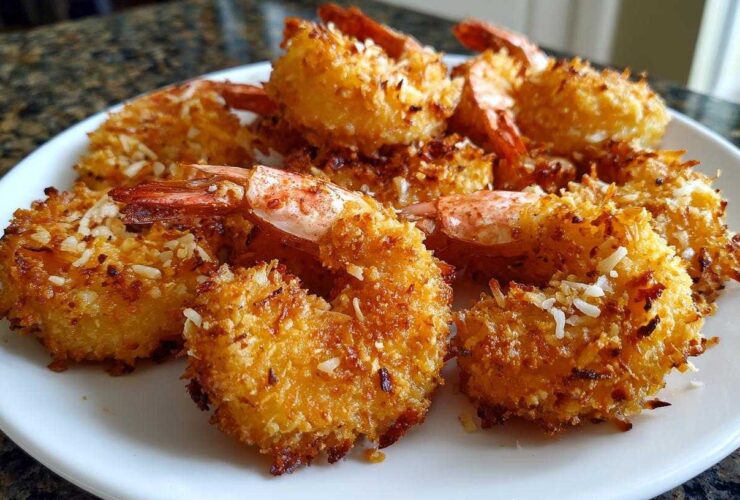 Crispy Air Fryer Coconut Shrimp