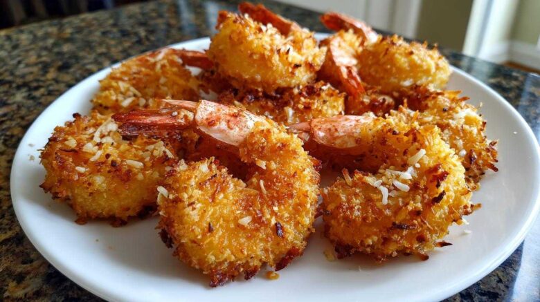 Crispy Air Fryer Coconut Shrimp
