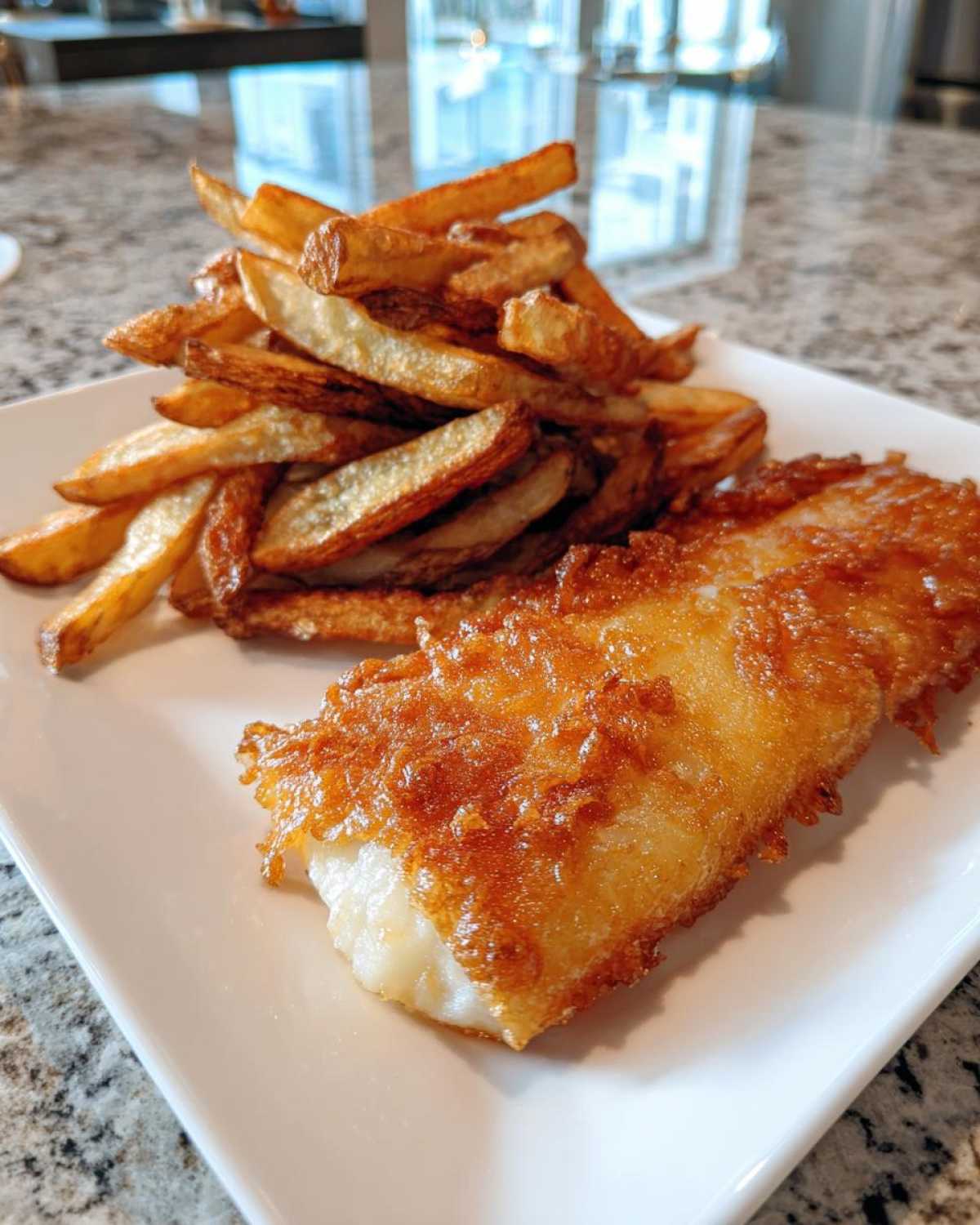 Crispy Air Fryer Fish & Chips - detail 3