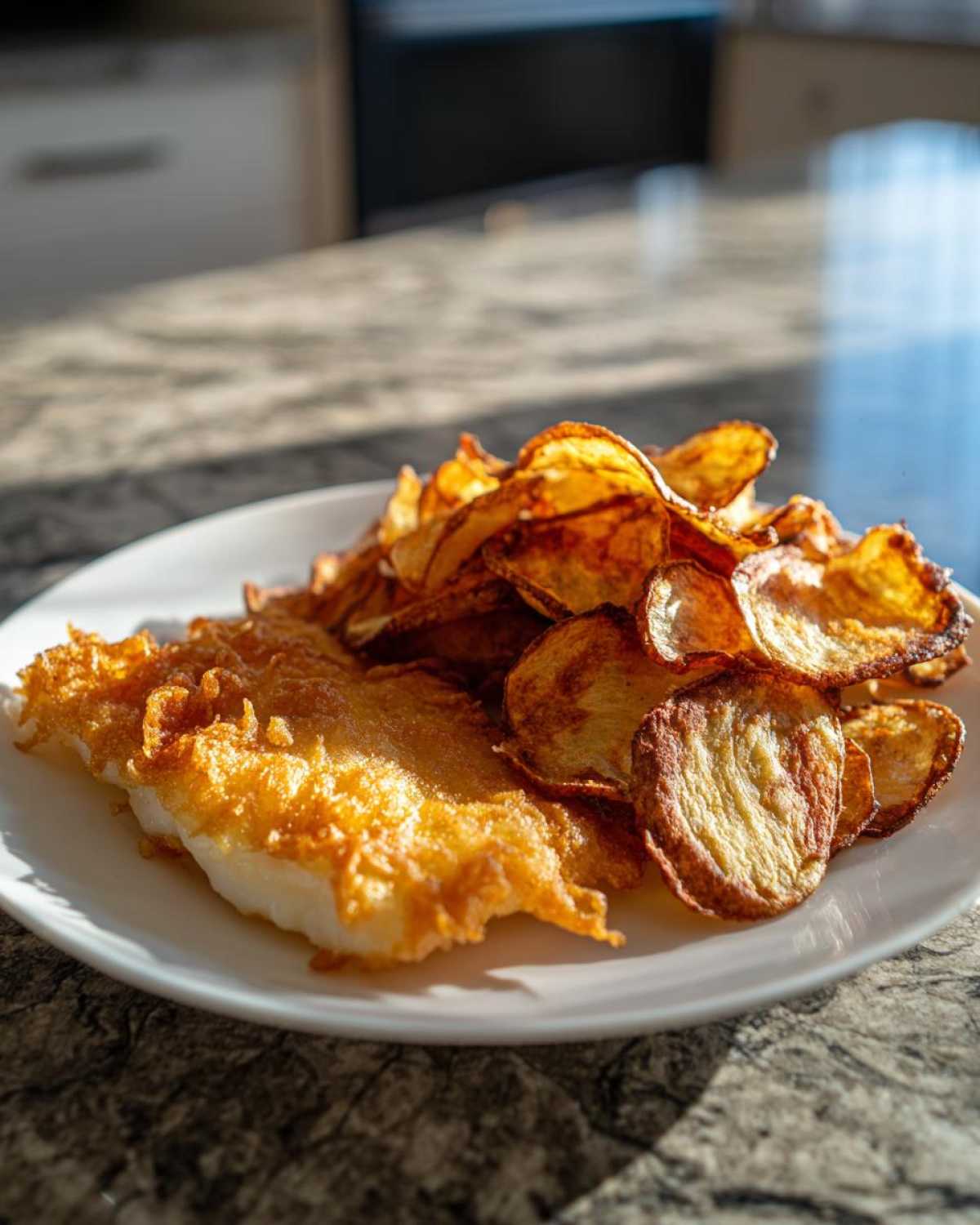 Crispy Air Fryer Fish & Chips - detail 4