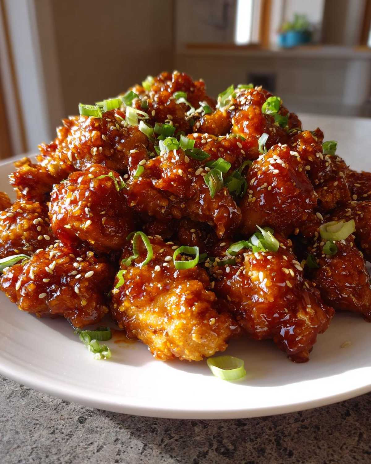 Crispy Baked Orange Chicken - detail 1