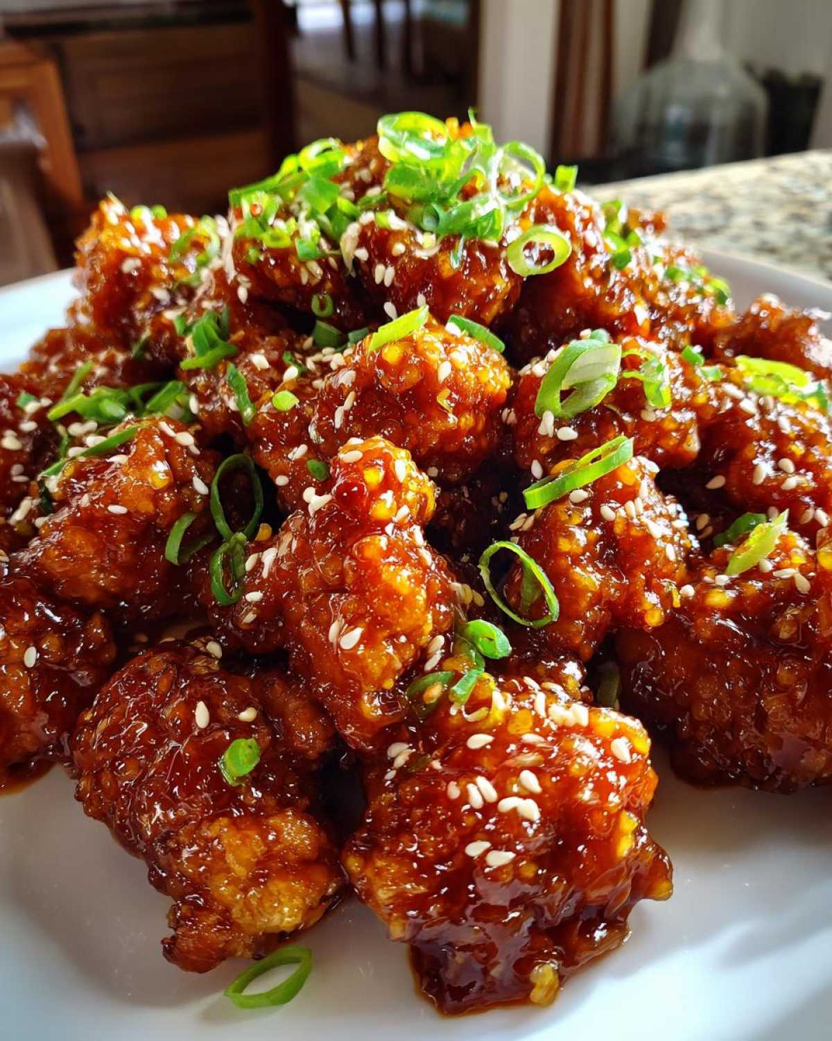Crispy Baked Orange Chicken - detail 3