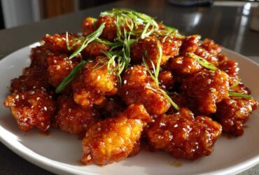 Crispy Baked Orange Chicken