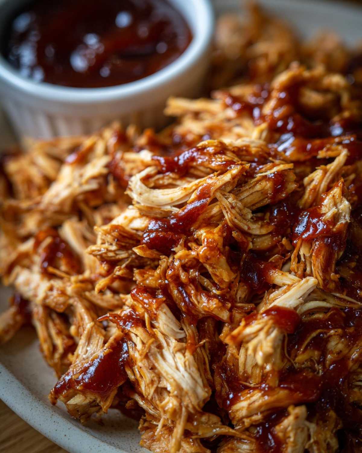 Crockpot BBQ Pulled Chicken - detail 3