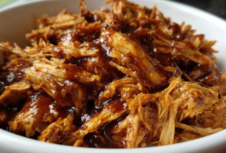Crockpot BBQ Pulled Chicken
