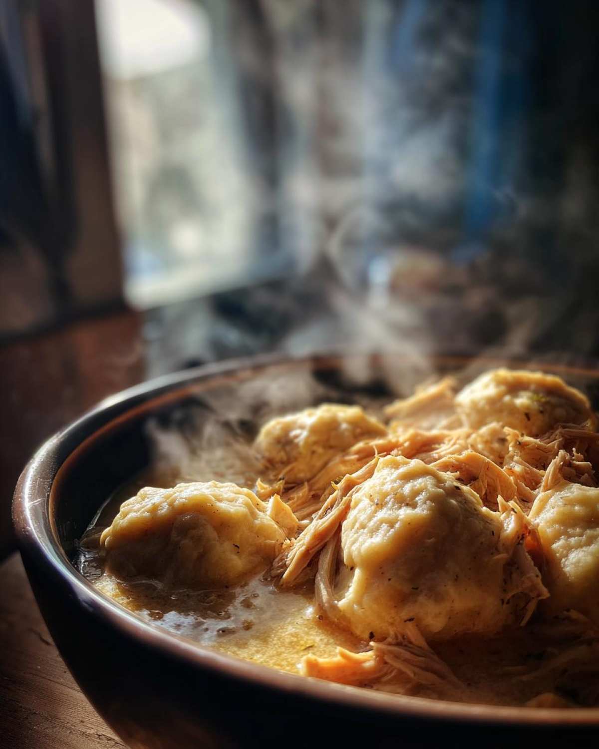 Crockpot Chicken and Dumplings - detail 3