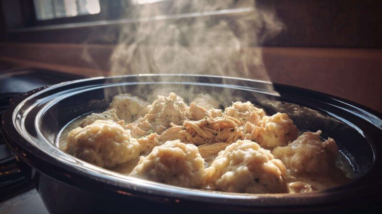 Crockpot Chicken and Dumplings