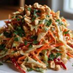 Crunchy Thai Peanut Slaw
