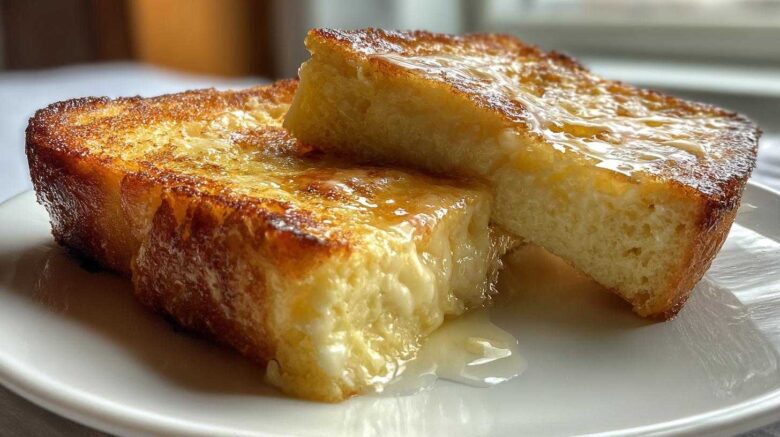 Custard Yogurt Toast
