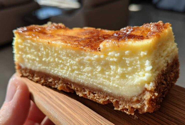 Eggnog Cheesecake Bars