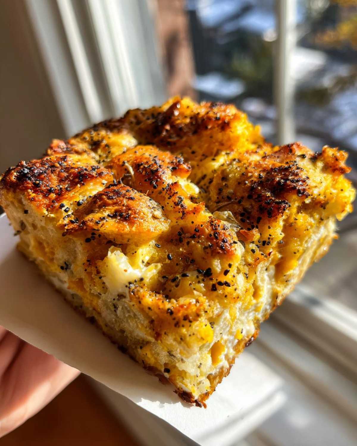 Everything Bagel Breakfast Casserole - detail 1