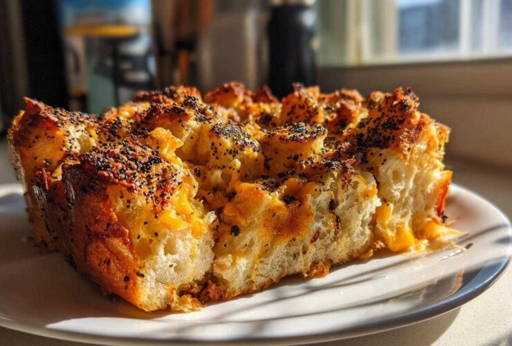 Everything Bagel Breakfast Casserole