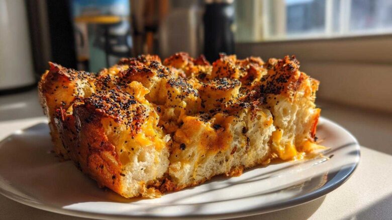 Everything Bagel Breakfast Casserole