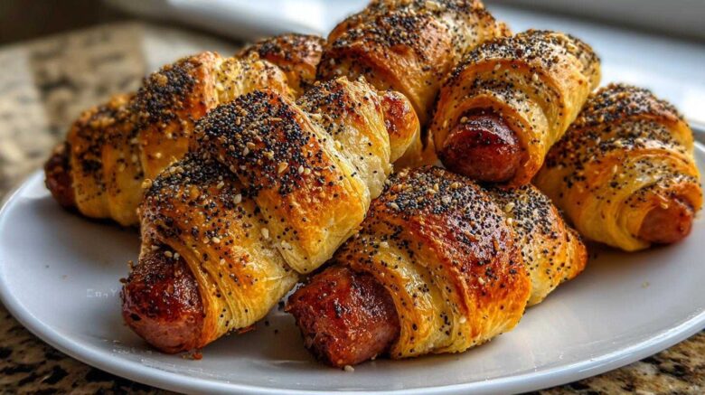 Everything Bagel Pigs in a Blanket