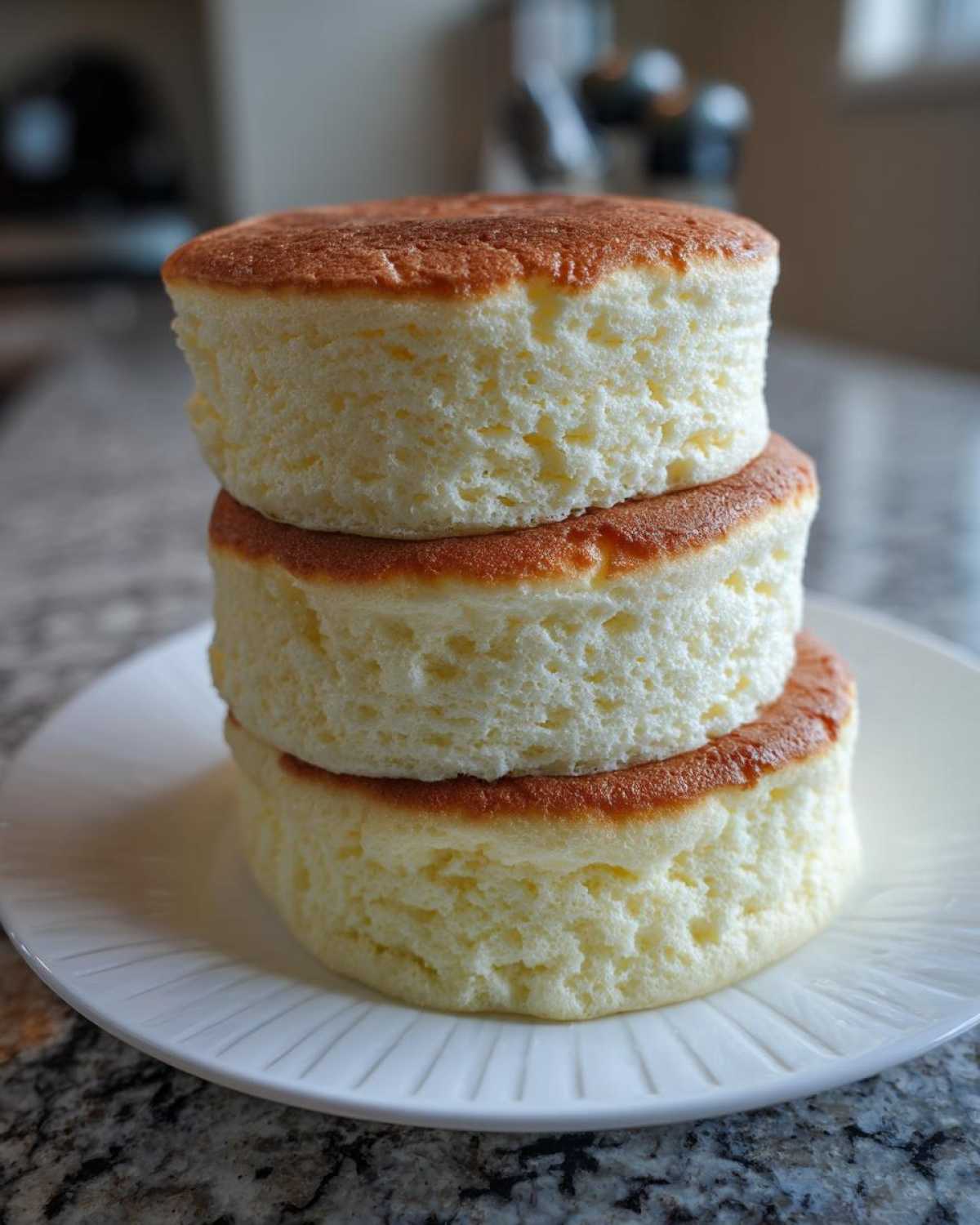 Fluffy Japanese Souffle Pancakes - detail 1
