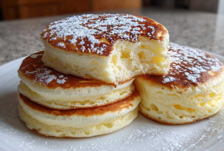 Fluffy Japanese Souffle Pancakes