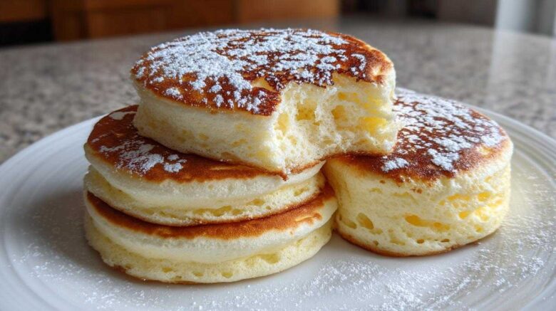 Fluffy Japanese Souffle Pancakes